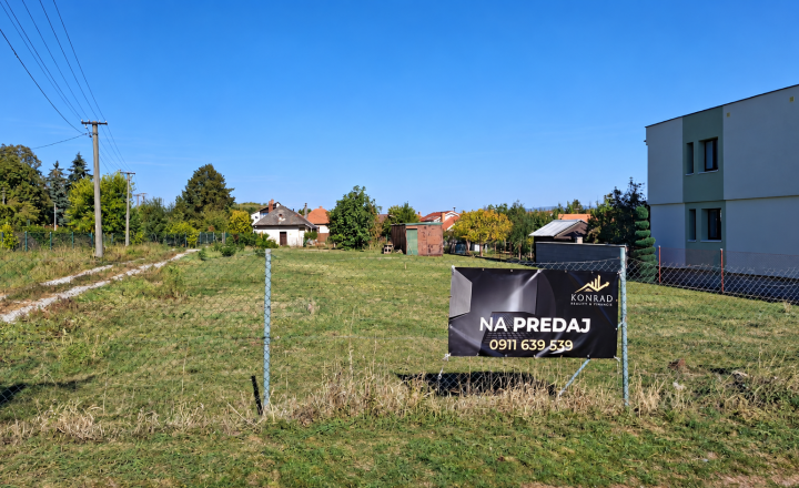 NA PREDAJ |  Pozemok | 1223m² | Nová Ves nad Žitavou